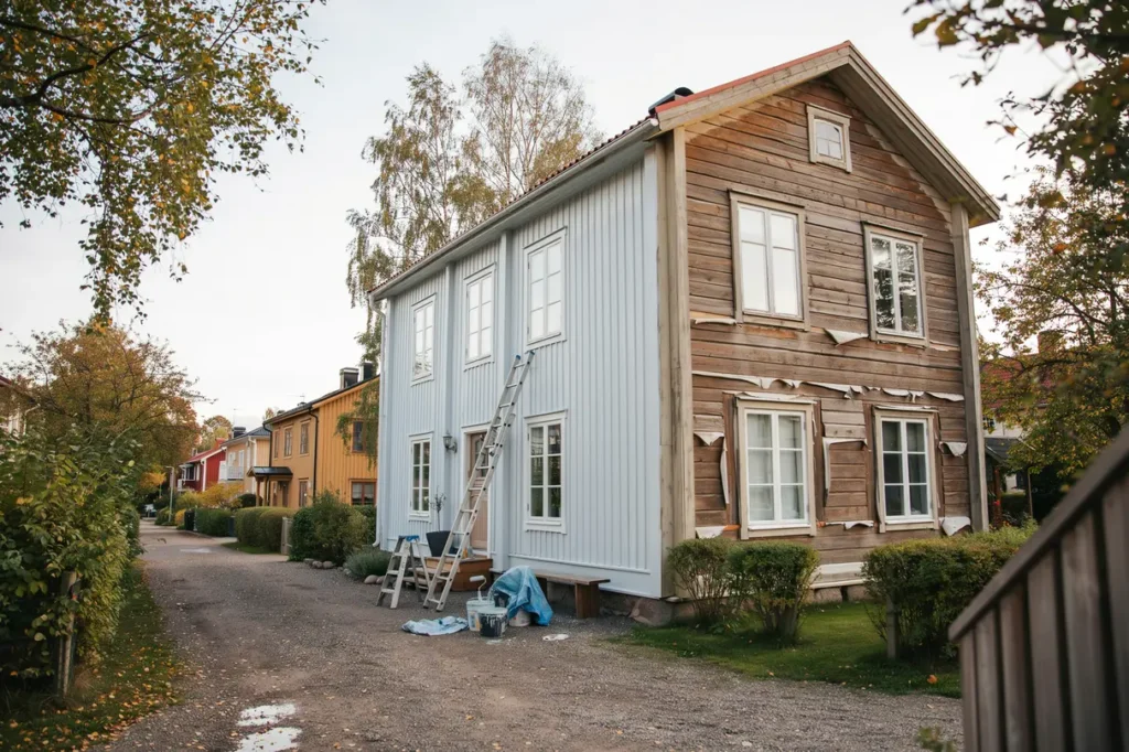 m la om fasaden p huset r tt s song kostnad och misstag att undvika