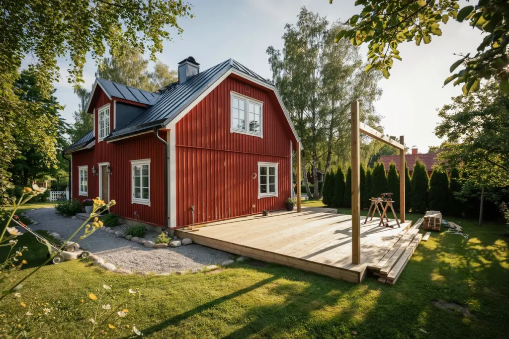 semestertid och sommarv der smarta byggprojekt i juli som h jer v rdet p huset